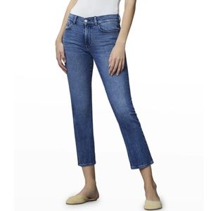 NWT $189 DL1961 Premium Denim Mara Instasculpt Mid-Rise Ankle Straight Jeans 26